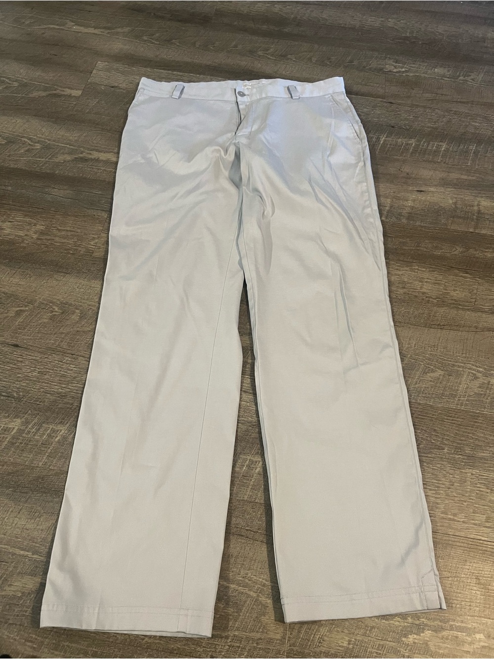 Men's Light Gray Nike Golf Pants 34x32